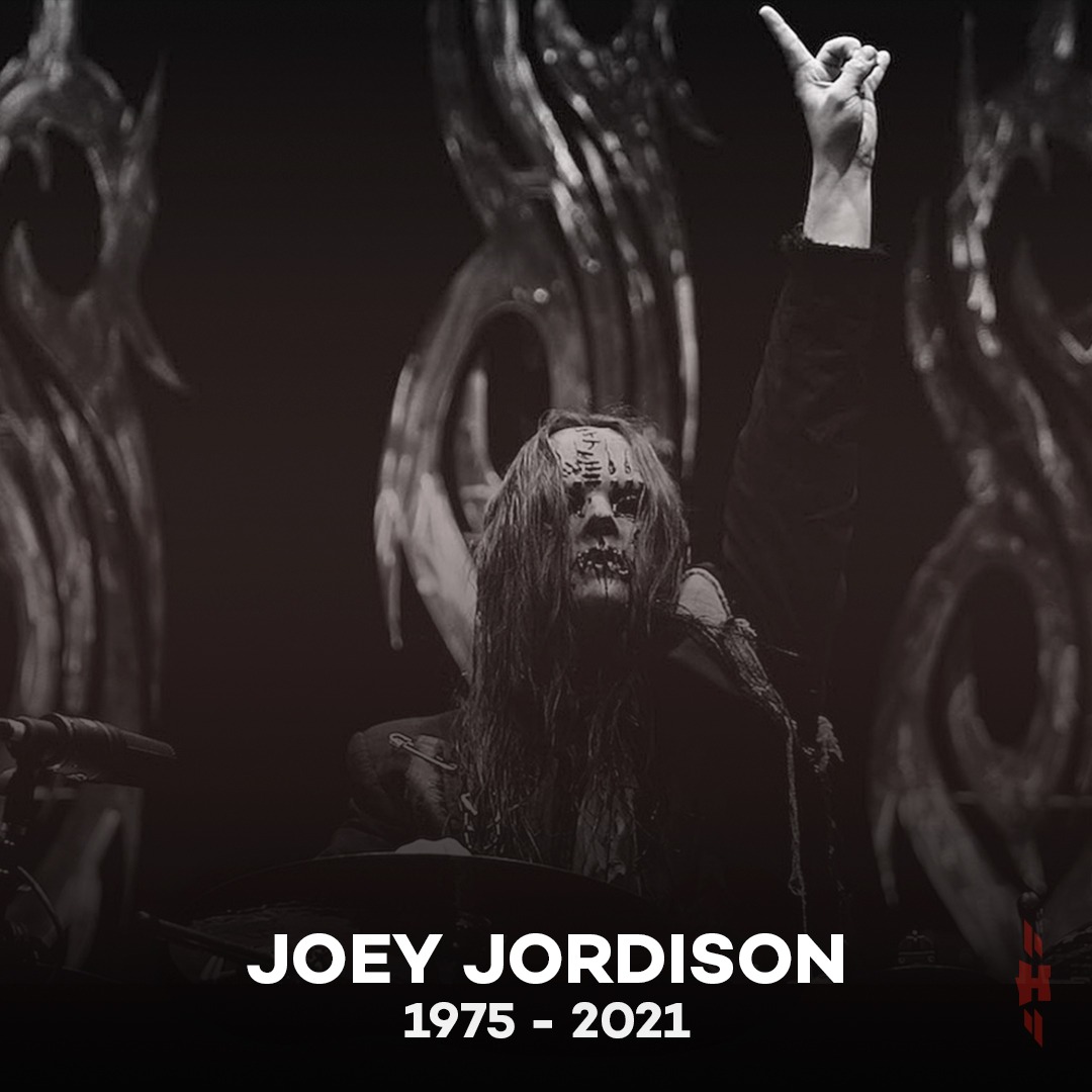 Muere Joey Jordison, ex baterista de Slipknot headbanging mx